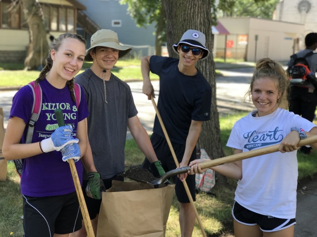 Work. Catholic Mission Trip